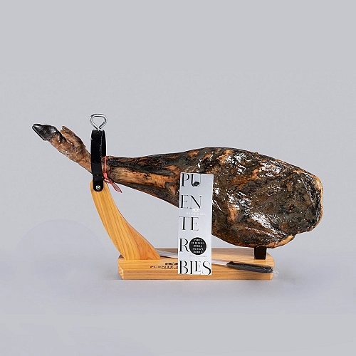 75% SPALLA IBERICA ALIMENTATA A GHIANDE DA 5 KG + PORTA PROSCIUTTO E COLTELLO IN OMAGGIO