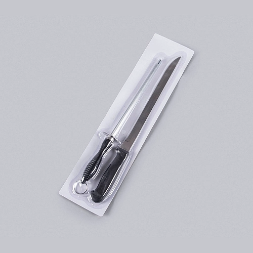 COLTELLO E AFFILATORE IN BLISTER