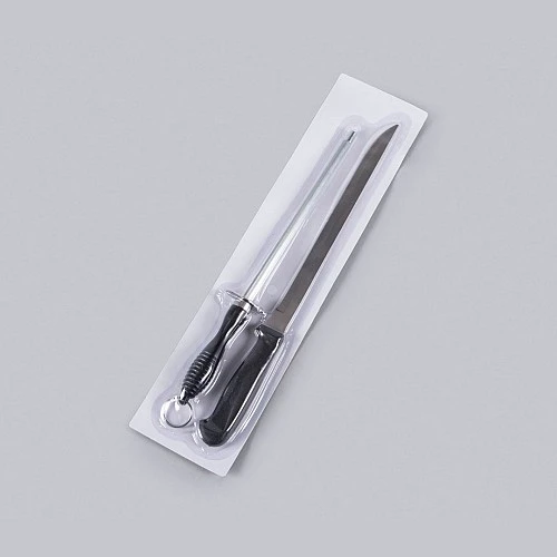 COLTELLO E AFFILATORE IN BLISTER COLTELLO E AFFILATORE IN BLISTER