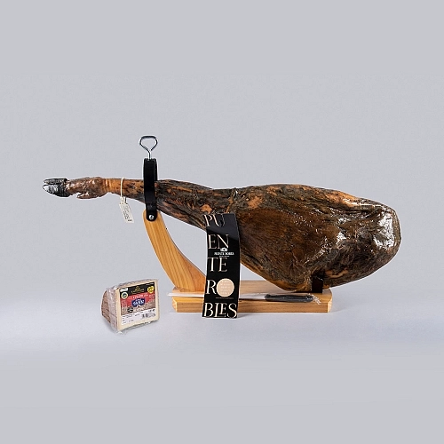 Confezione gourmet prosciutto e formaggio
