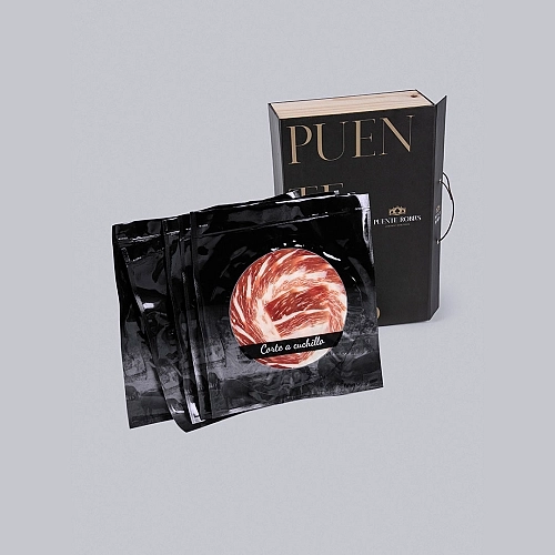 CONFEZIONI DI PROSCIUTTO IBERICO ALL'APERTO 50% RAZZA IBERICA