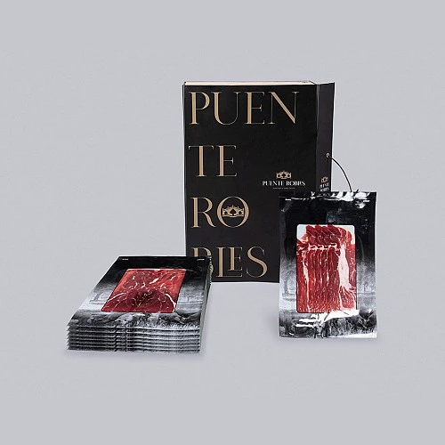 Pack Prosciutto Bellota: 15 Sacchetti di Prosciutto Bellota 100% Iberico (Affettato a Macchina)