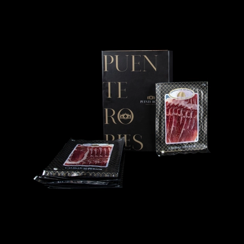 Pack Prosciutto Bellota: 15 Sacchetti di Prosciutto Bellota 100% Iberico (Affettato a Macchina) Pack Prosciutto Bellota: 15 Sacchetti di Prosciutto Bellota 100% Iberico (Affettato a Macchina)