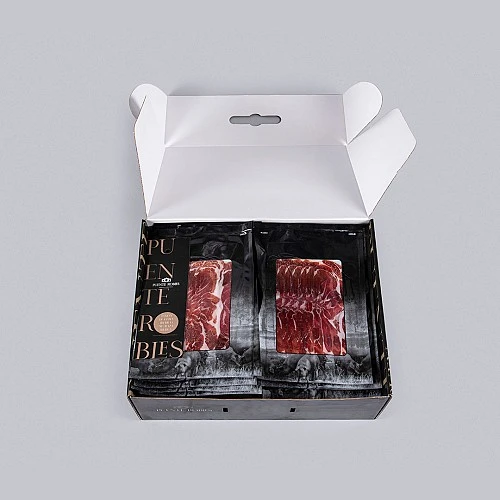 PROSCIUTTO CEBO IBERICO 50% RAZZA IBERICA (AFFETTATO A MACCHINA)